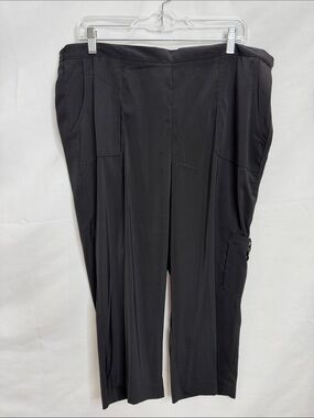 Alfred Dunner Black Men's Dress Cargo Pants